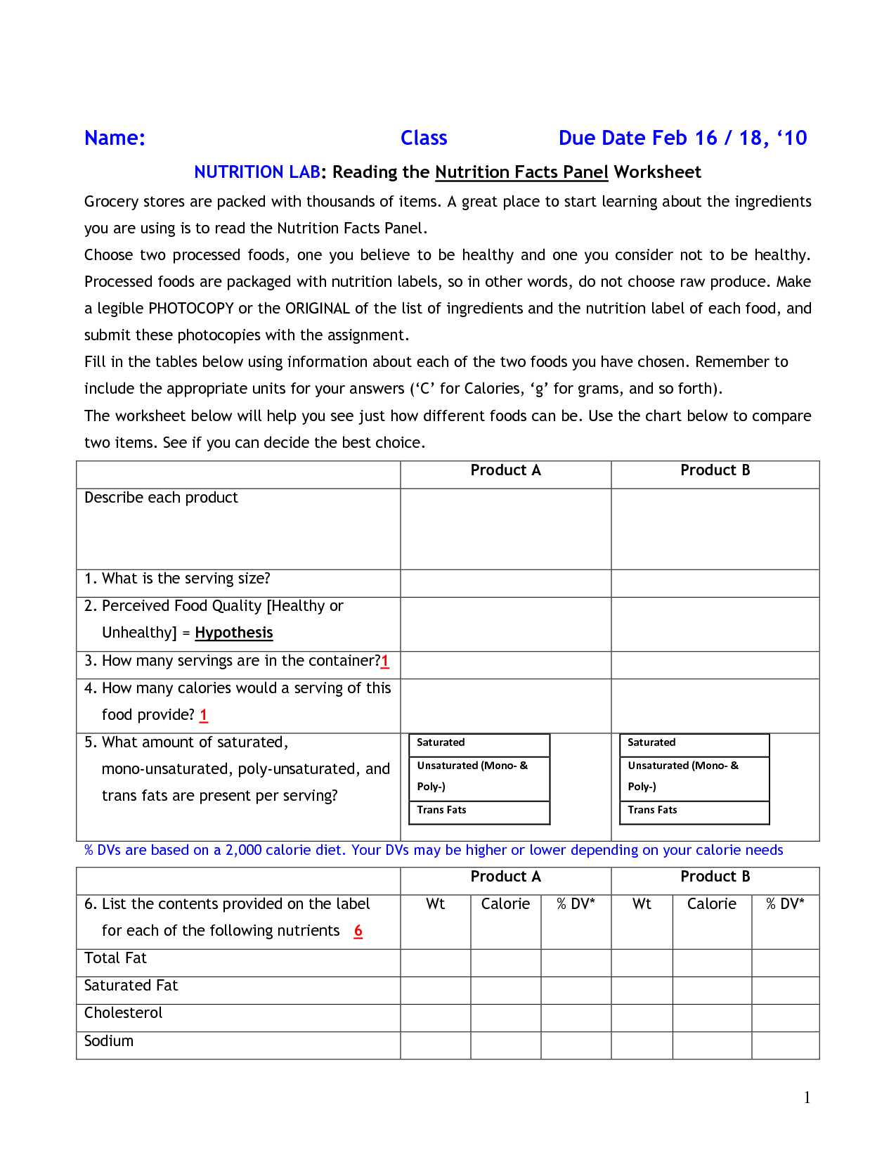 Nutrition Worksheets Pdf as Well as T Worksheets Intoysearch