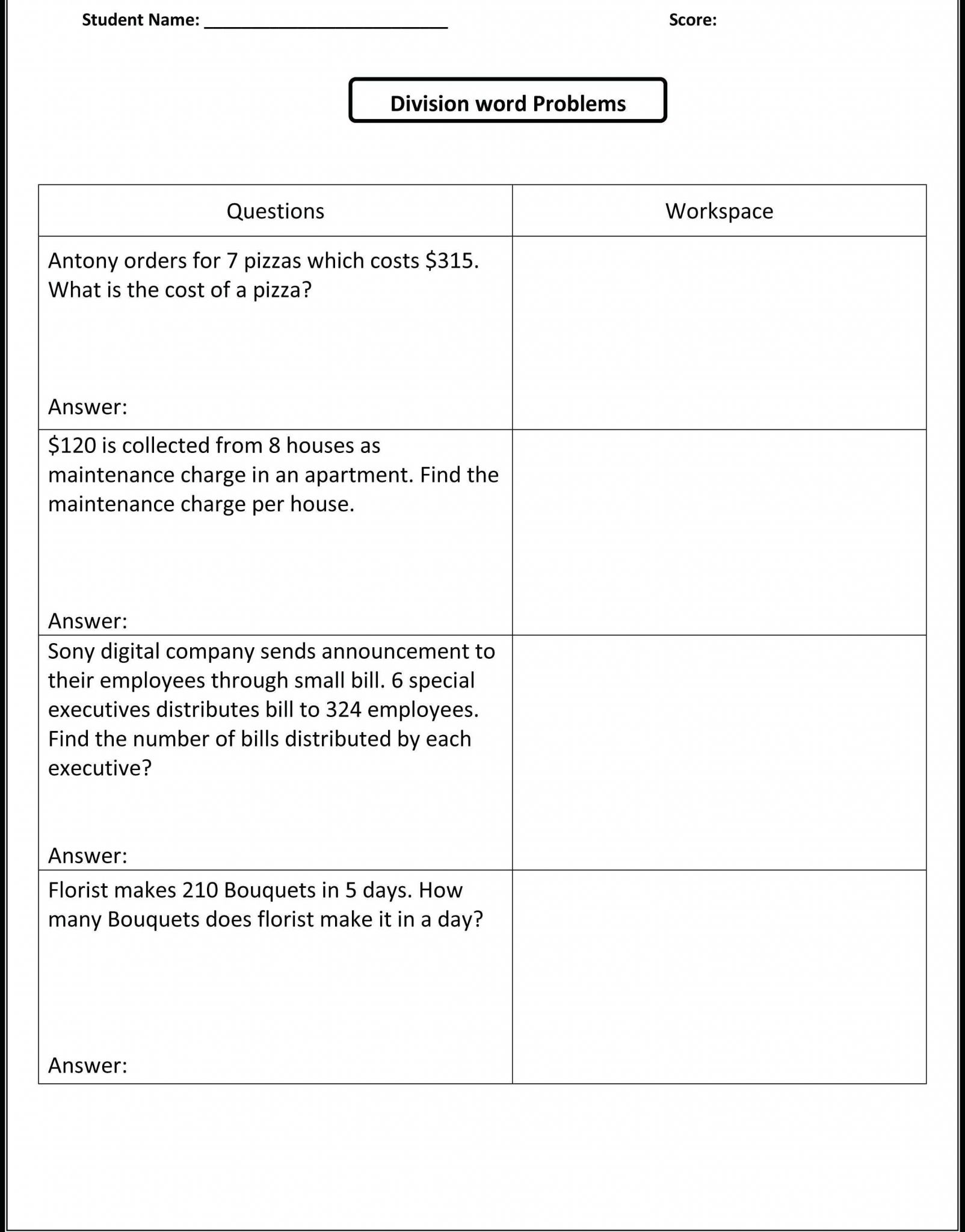 Operations with Polynomials Worksheet Along with Division with Decimals Word Problems Worksheets Myscres