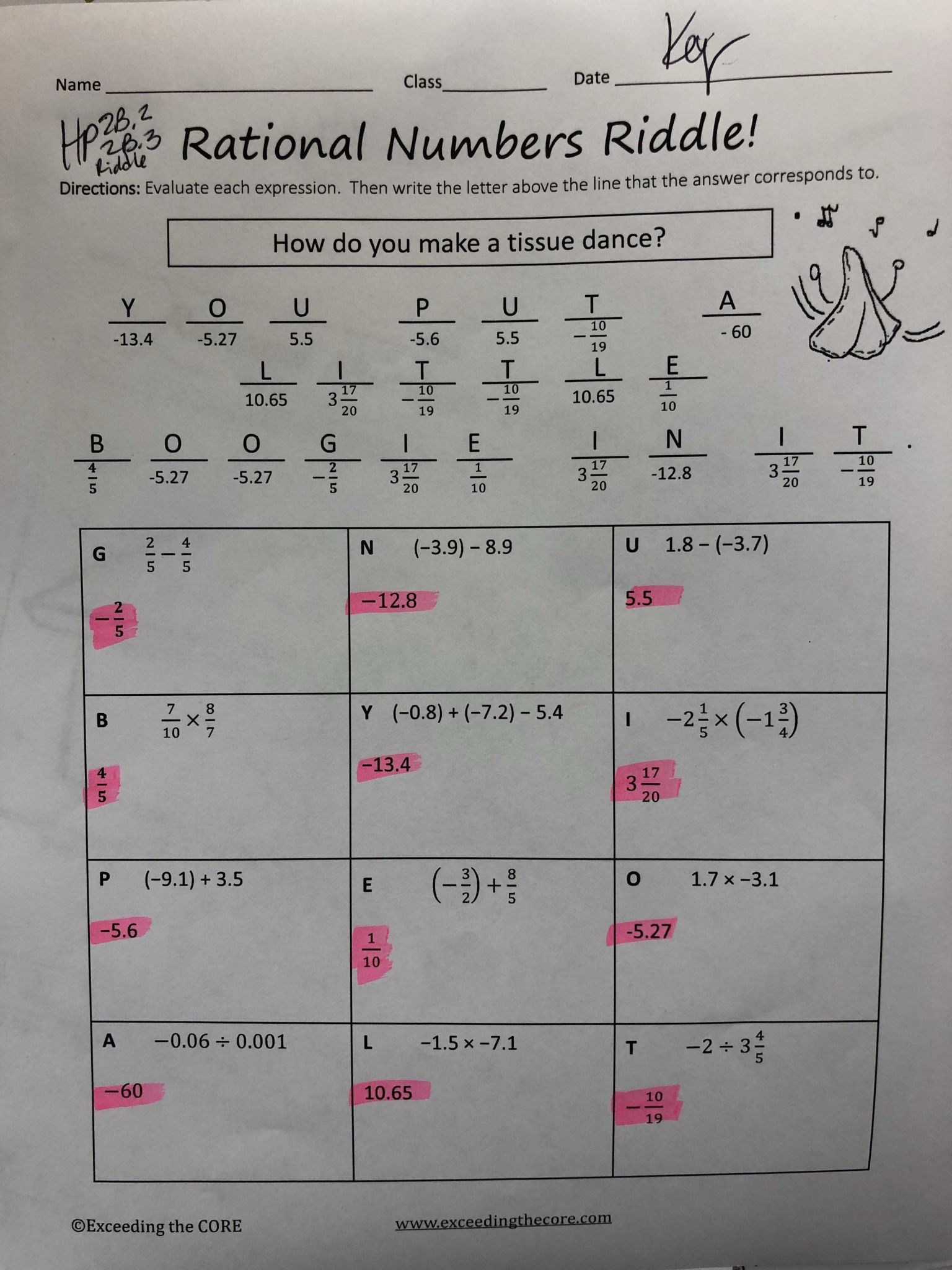 Operations with Polynomials Worksheet or Adams Middle School