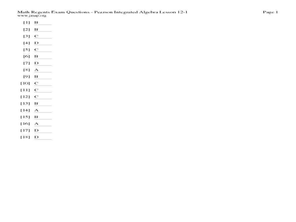 Parallel Perpendicular or Neither Worksheet Answer Key Also Math Regents Exam Questions Answers Bestshopping 05b279a6