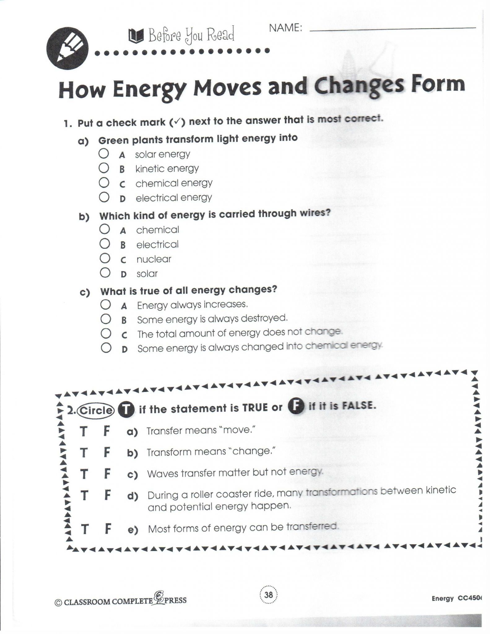 Physical Science Worksheet Conservation Of Energy 2 Answer Key as Well as Energy Transformations and Conservation Worksheet Answers