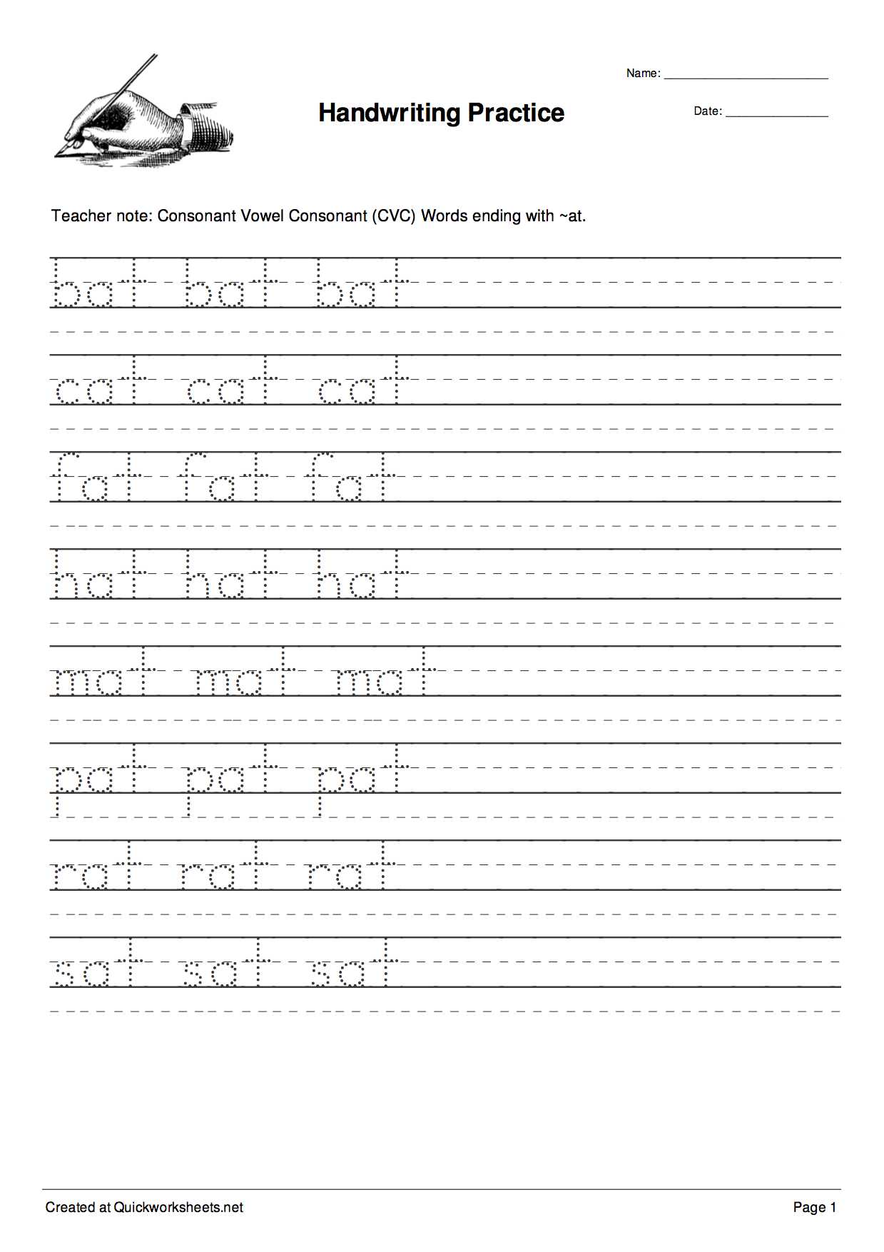 Preschool Writing Worksheets Free Printable or Tracer Worksheet Maker Kidz Activities