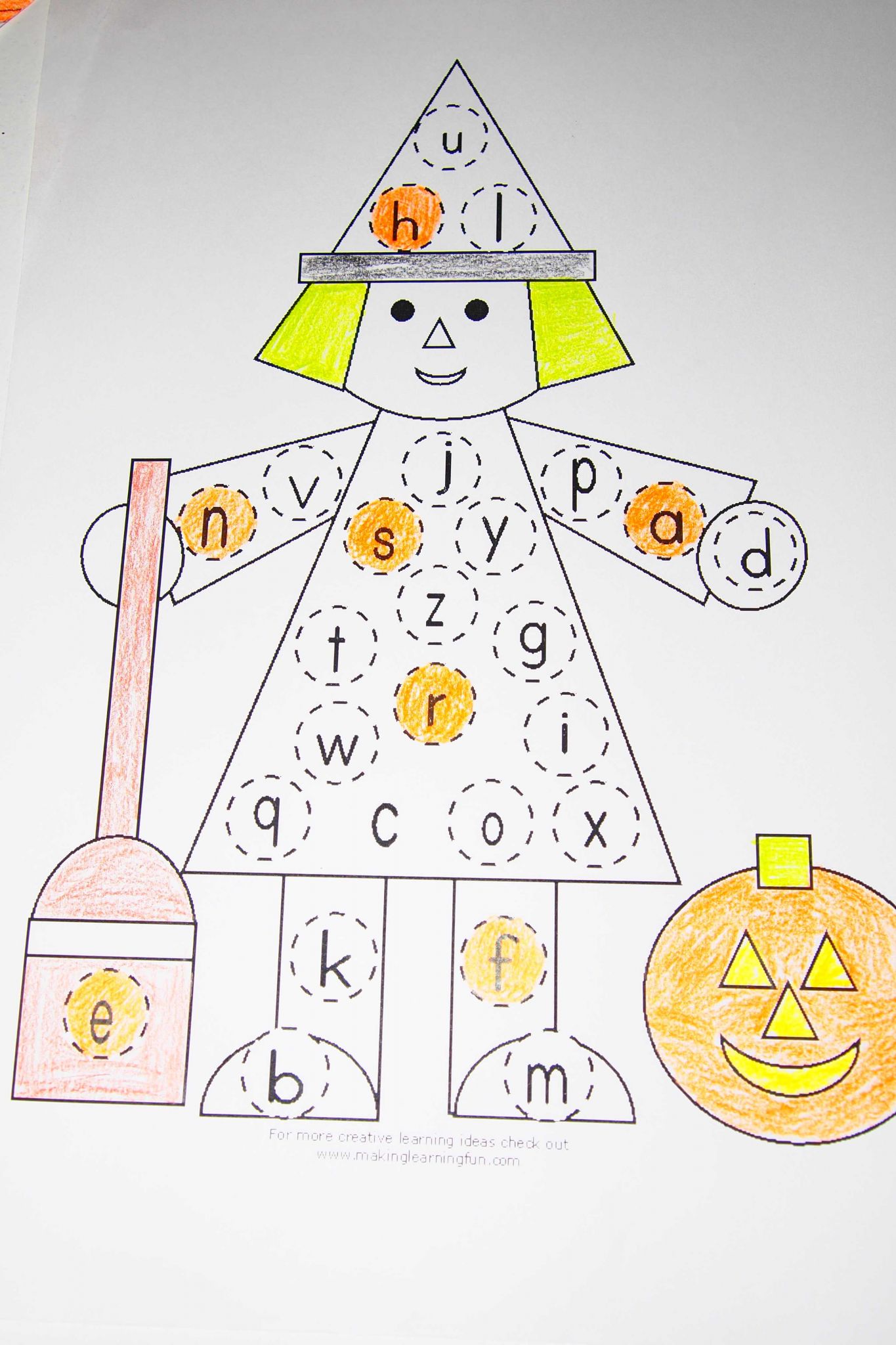 Printable Letter Worksheets for Preschoolers as Well as Halloween – Ken and Karen
