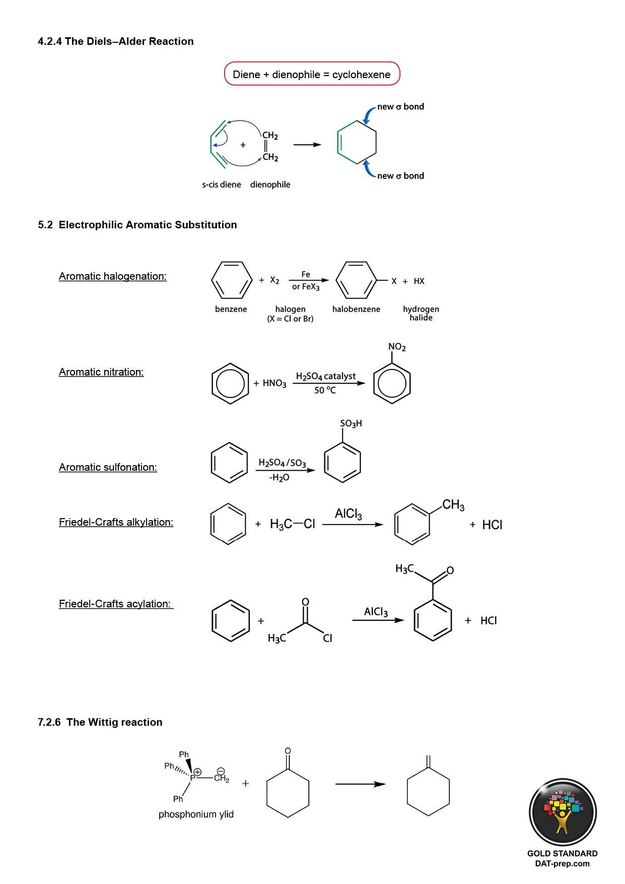 Redox Reaction Worksheet with Answers or the Diels–alder Reaction Electrophilic Aromatic Substitution the