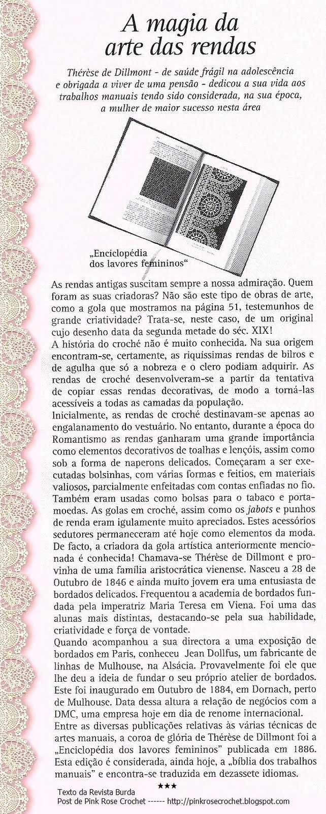 Ri3 7 Worksheets together with Pink Rose Crochet História Do Crochê