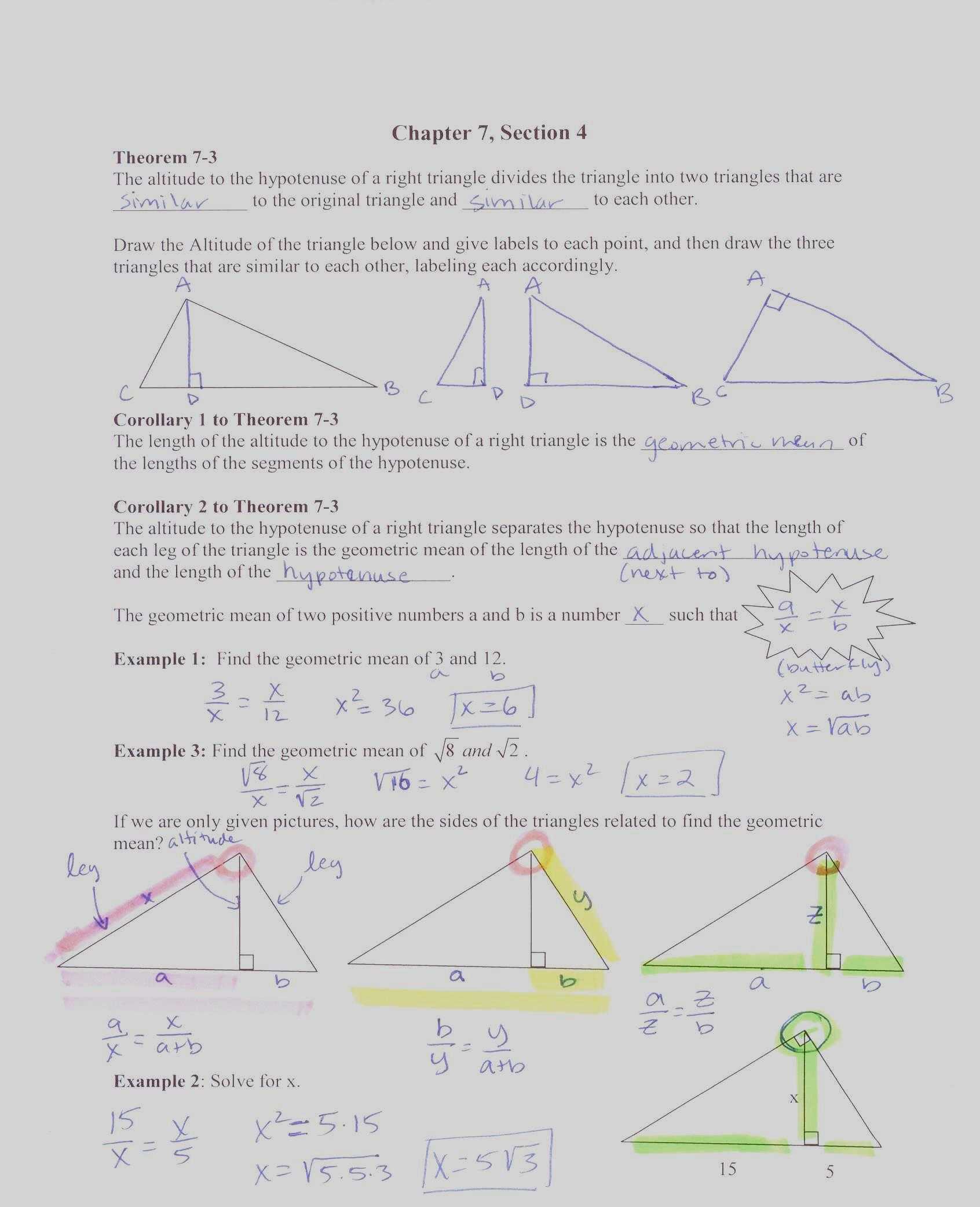Right Triangle Word Problems Worksheet together with Special Segments In Triangles Worksheet 5986a5312a9b Battk