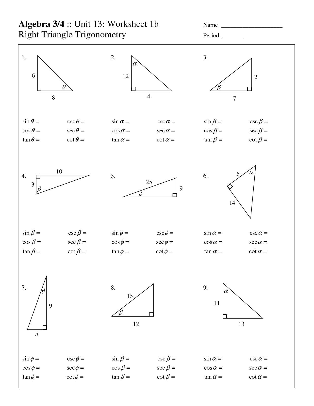 Right Triangle Word Problems Worksheet together with Worksheet Ideas Fabulous Sin Cos Tan Worksheet Inspirations