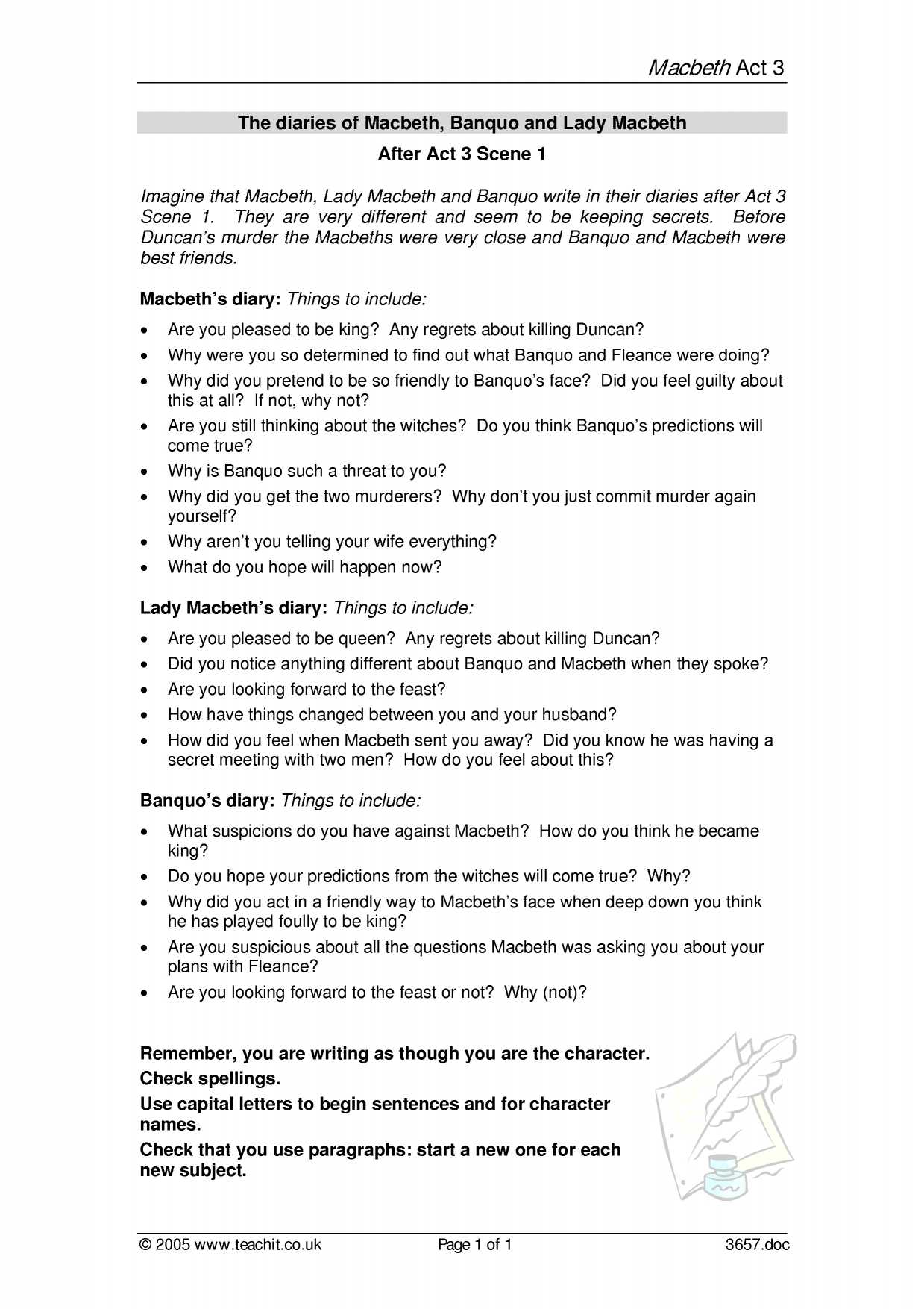 Secret Of Photo 51 Worksheet Answers as Well as Macbeth Search Results Teachit English