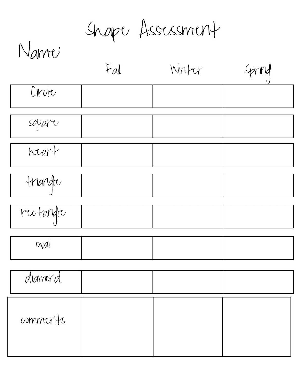 Shapes Worksheets for Preschool Along with Sweet Life Of Teaching sos sos Super organizing