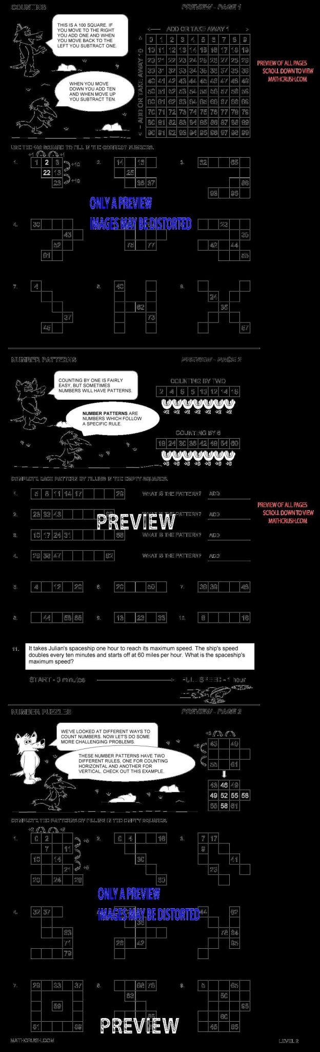 Skills Worksheet Concept Review Answers with Puzzles Thinking Word Problems by Math Crush