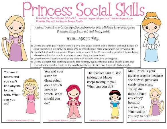 Social Skills Worksheets for Middle School Pdf together with Princess social Skills How Cute School Ideas