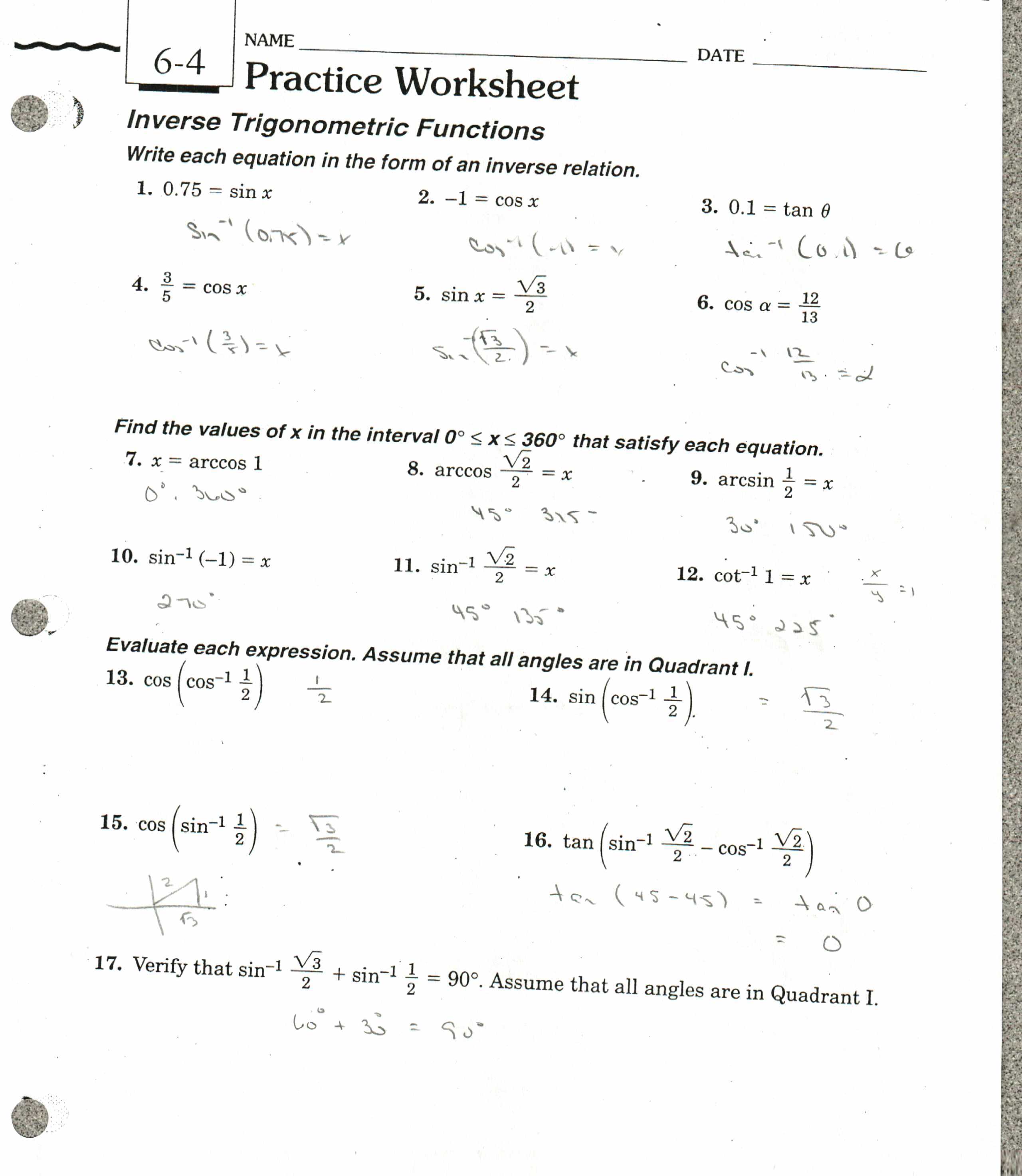 Solving and Graphing Inequalities Worksheet Answer Key with Master the Skill Distributive Property Answers Math Worksheets and