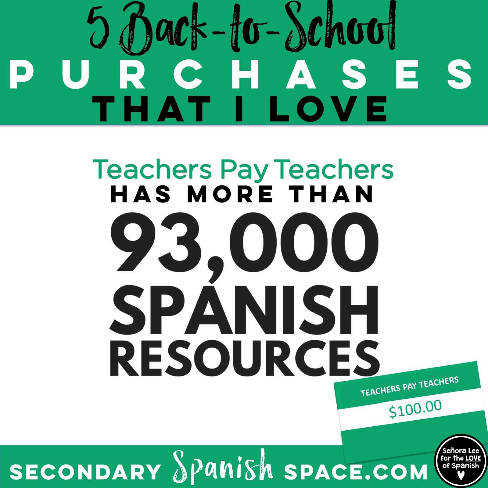 Spanish Worksheets for High School or Back to Spanish Class 5 Back to School Purchases that I Love