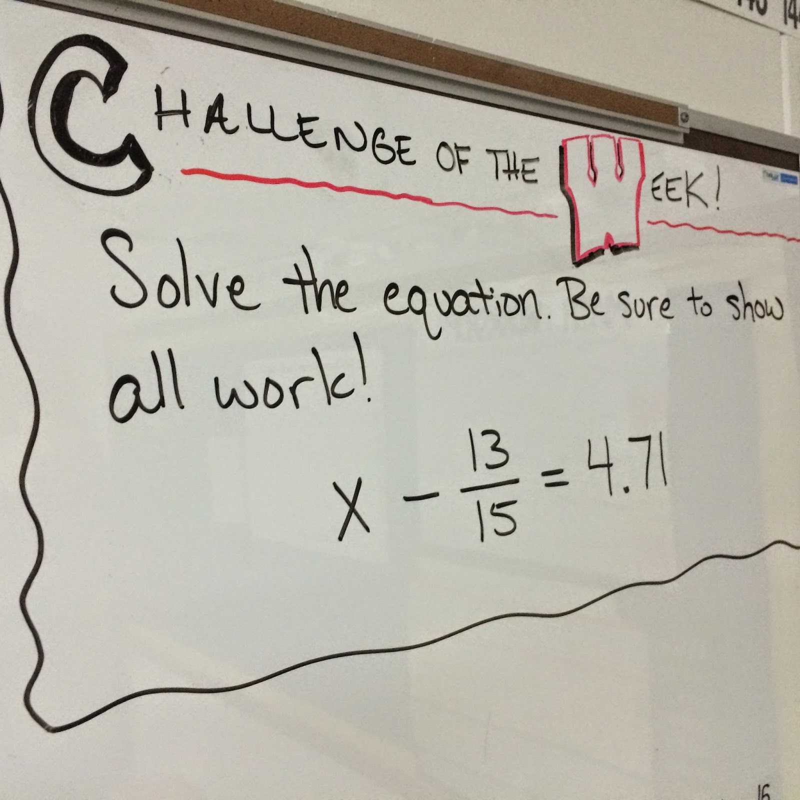 Square Root Worksheets 8th Grade Pdf as Well as Middle School Math Man Challenge Of the Week