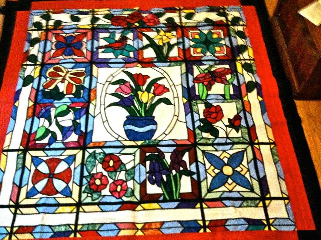 Stained Glass Transformations Worksheet Answer Key Along with You Have to See Stained Glass Garden by Nancymc52 Pattern