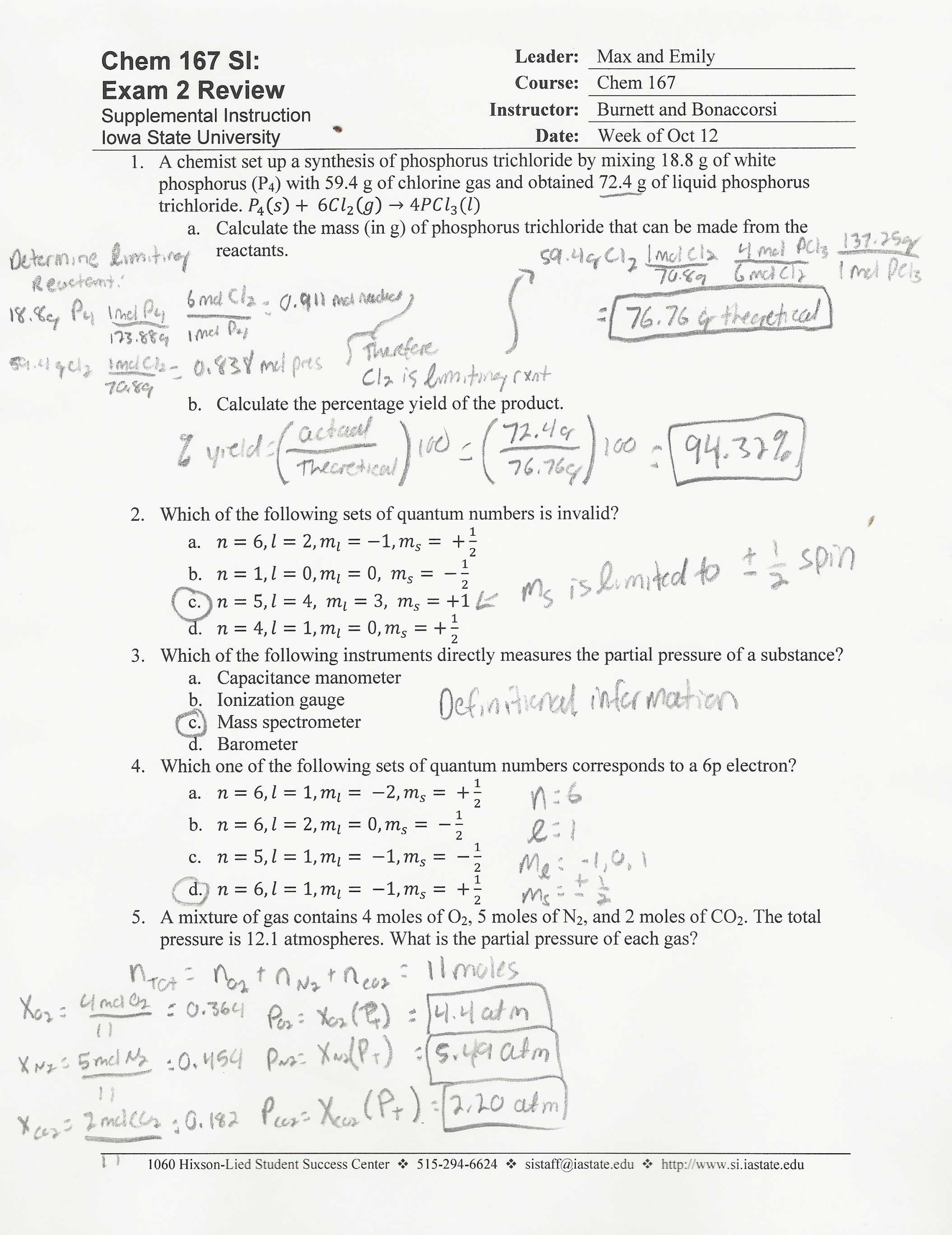 Stoichiometry Limiting Reagent Worksheet Also Worksheet Limiting Reactant and Percent Yield Worksheet Answer Key