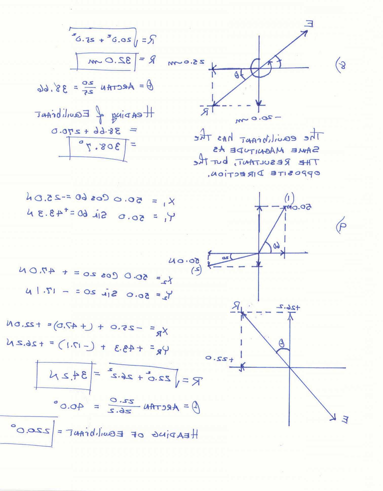 The Law Of Sines Worksheet Also Vector Word Problem Worksheets