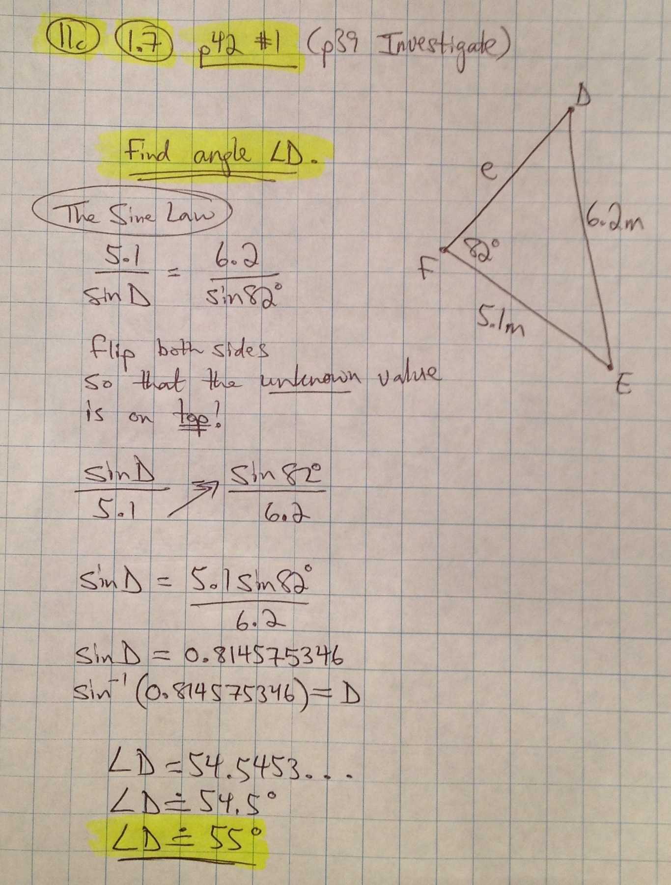The Law Of Sines Worksheet together with Need Math Help Grade 11 Mathematics Tario Canada