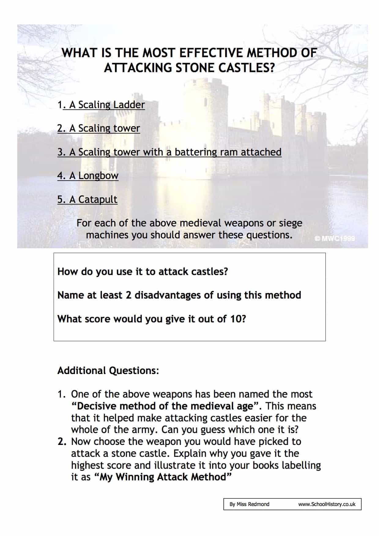 The Treaty Of Versailles Worksheet Answers as Well as Most Effective Method Of attacking Stone Castles Worksheet