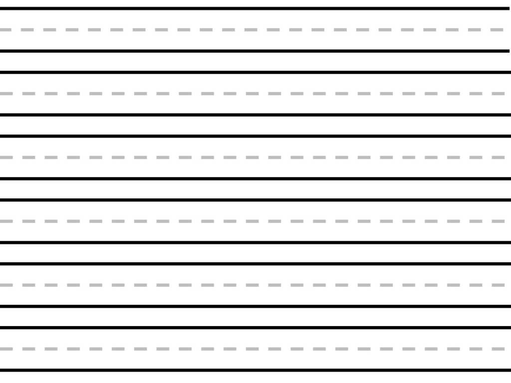 Tracing Straight Lines Worksheets and Kindergarten Blank Handwriting Sheets for Kindergarten Works