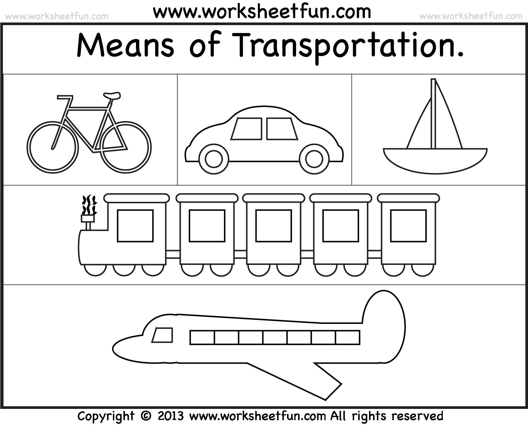Transport In Cells Worksheet Answers as Well as Free Preschool Worksheets On Transportation Myscres