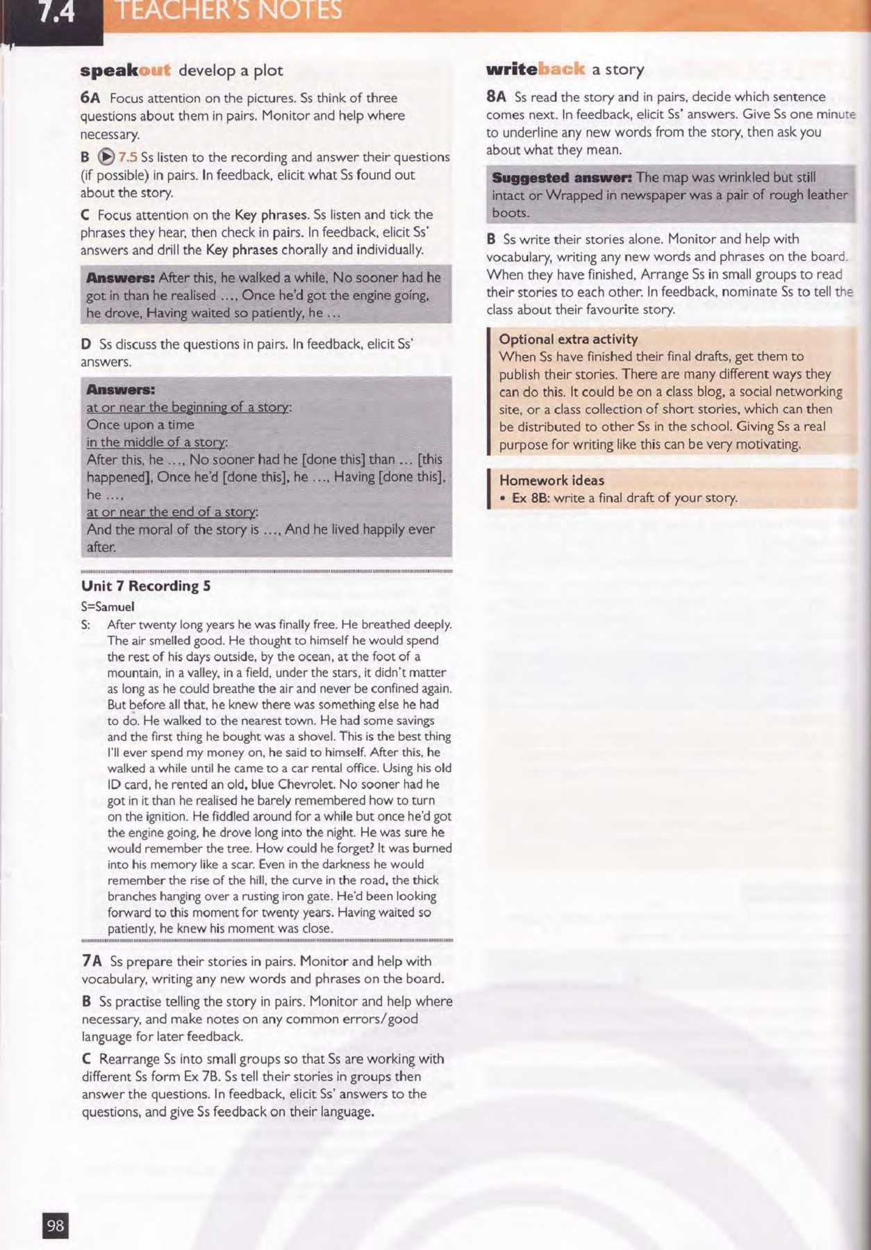 Tree Ring Activity Worksheet Answers and Damian Williams Speakout Advanced Tb Pages 101 150 Text
