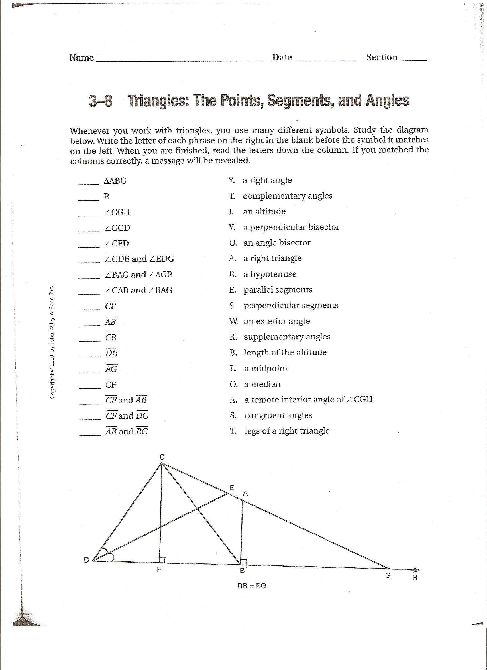 Trigonometry Finding Angles Worksheet Answers Along with Special Right Triangles Worksheet Answers Fresh Trigonometry