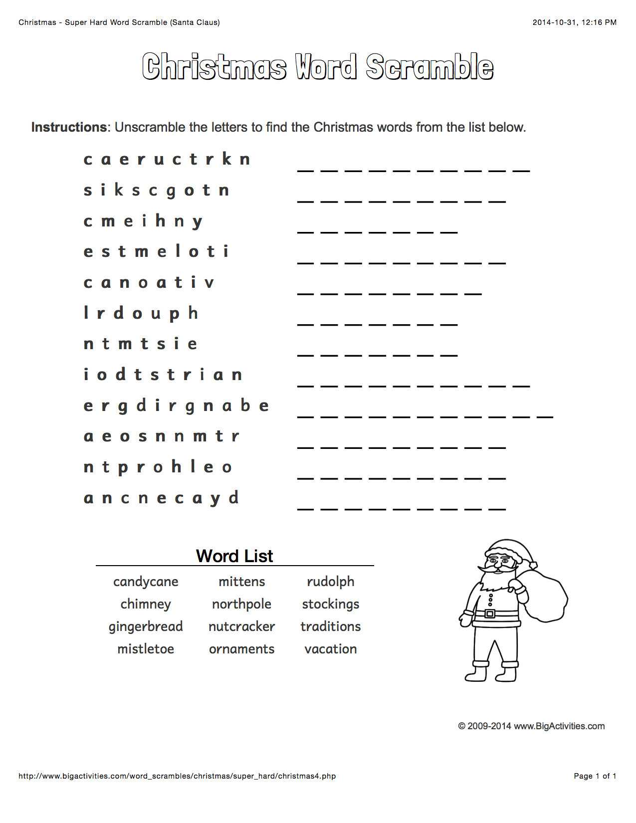 Unscramble Sentences 1st Grade Worksheets