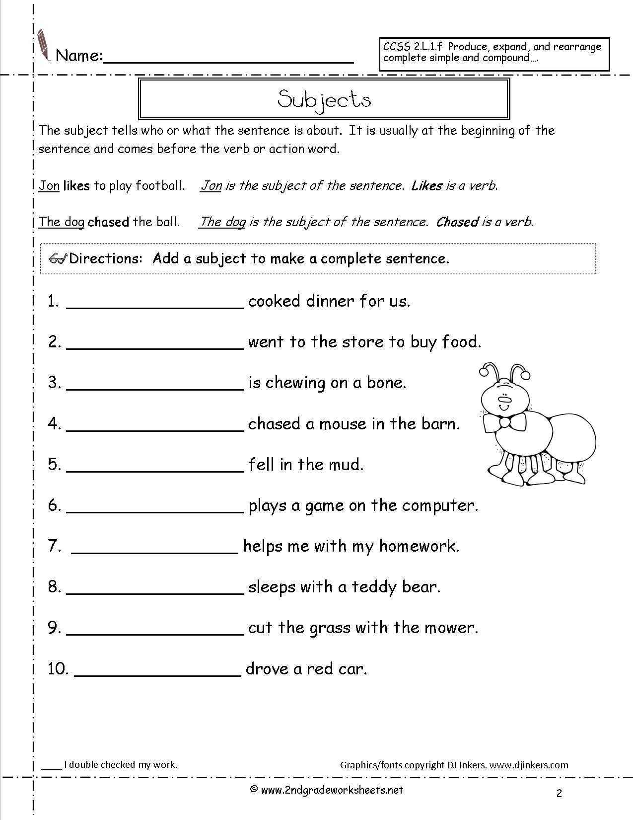 Unscramble Sentences Worksheets 1st Grade together with Plete Sentences Worksheets 1st Grade the Best Worksheets Image