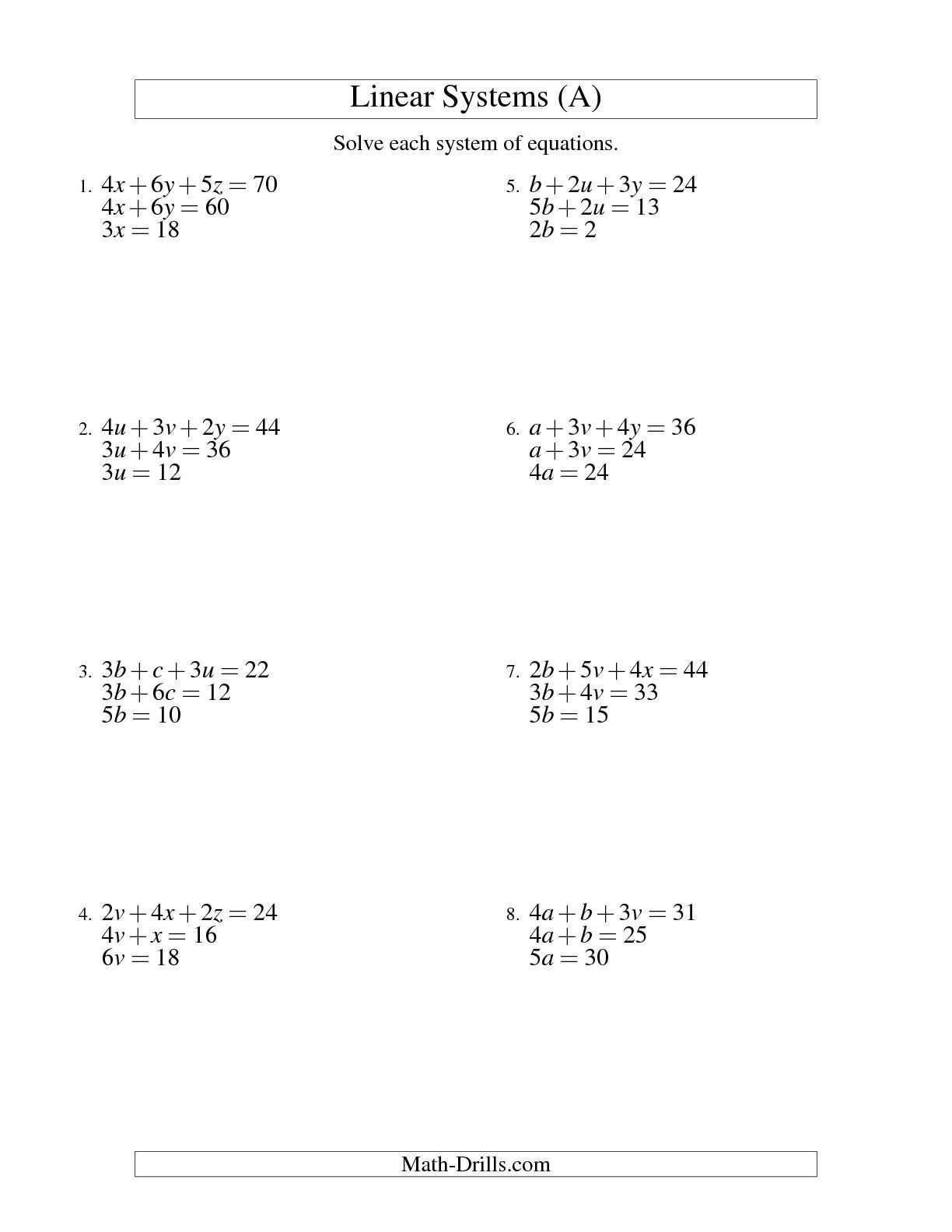 Velocity Worksheet with Answers as Well as solving Systems Linear Equations and Inequalities Worksheets