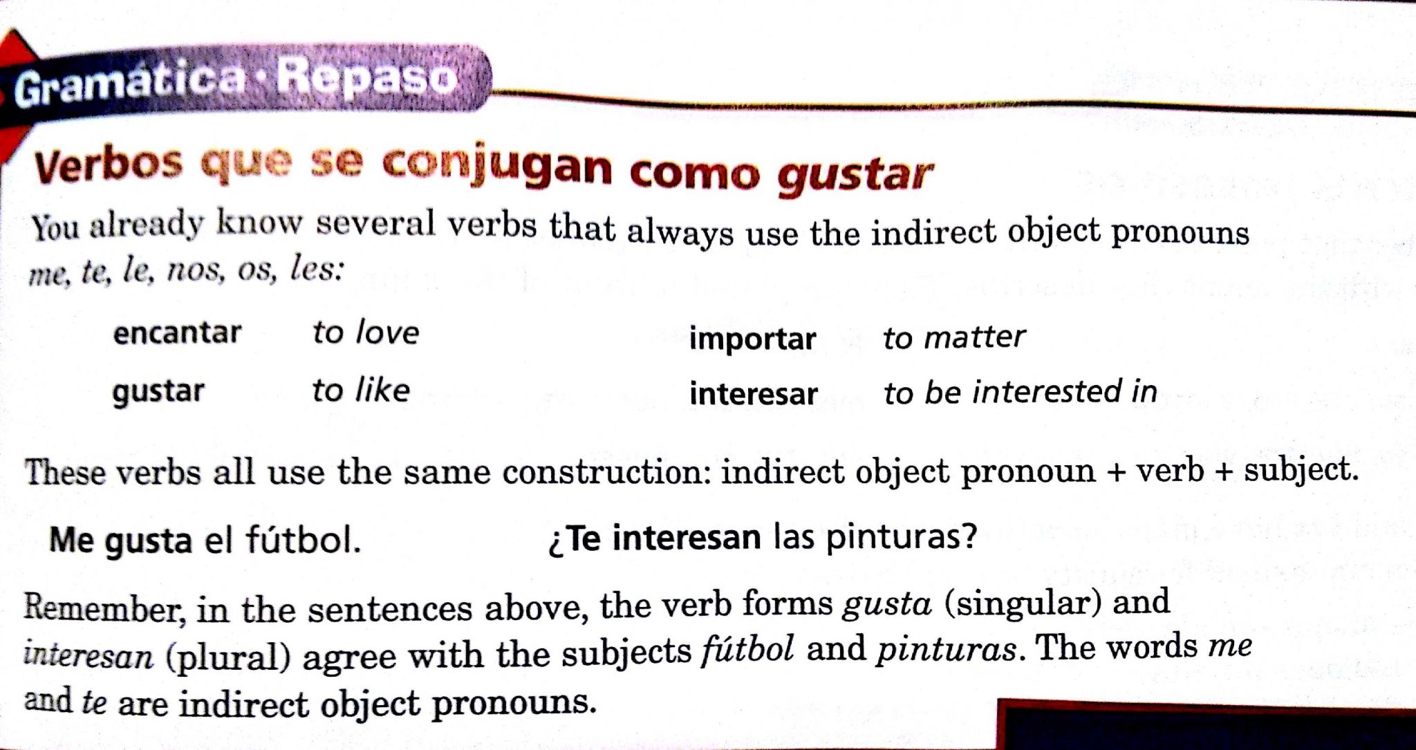 Verbs Like Gustar Worksheet Pdf Also Iii A Wilding Spanish