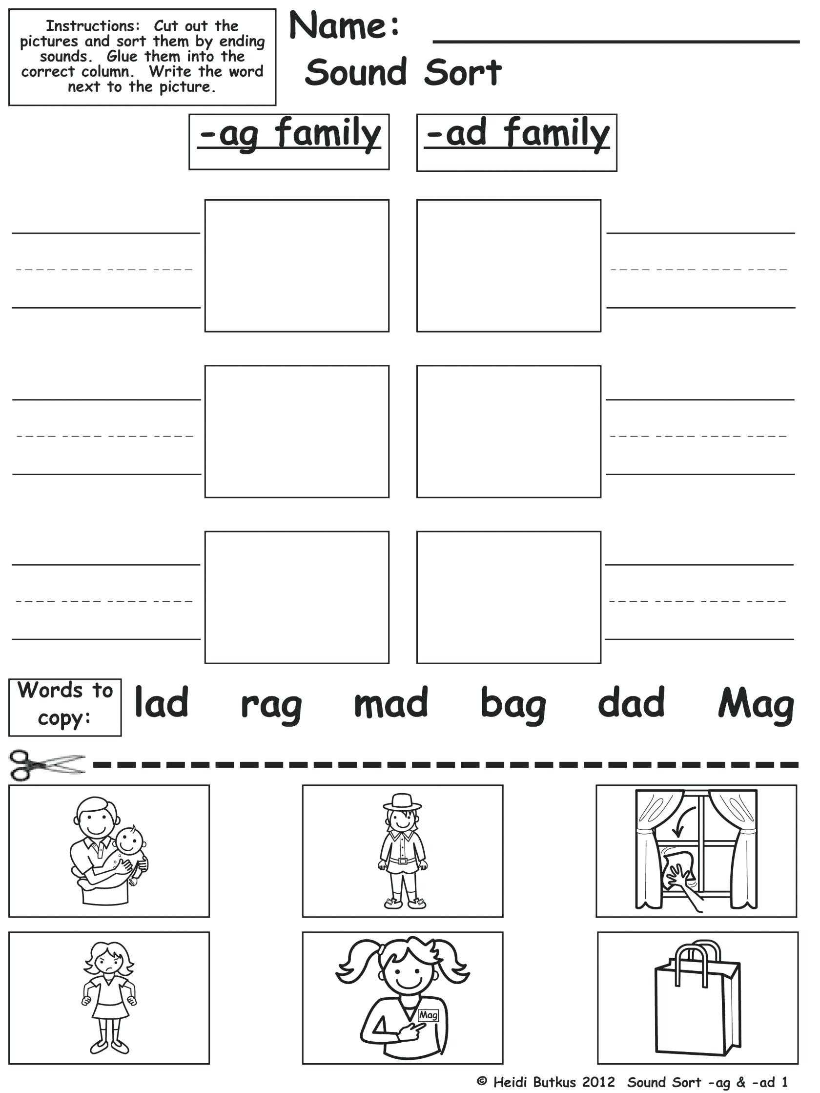 Word Family Worksheets Pdf as Well as Word Family Id Worksheets Best Word Family Worksheets Pdf D by