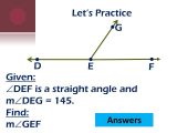 1.5 Angle Pair Relationships Practice Worksheet Answers with Measuring Segments and Angles Ppt Video Online