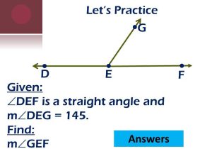 1.5 Angle Pair Relationships Practice Worksheet Answers with Measuring Segments and Angles Ppt Video Online