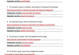 10th Grade Biology Worksheets with Answers Along with Scientific Method Steps Examples & Worksheet Zoey and Sassafras