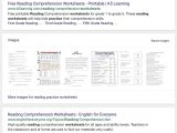 1st Grade Reading Comprehension Worksheets Also Free Reading Prehension Worksheets Unique Free Printable High