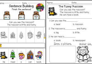 1st Grade Reading Comprehension Worksheets as Well as Reading Prehension and Sentence Building First Edition