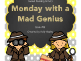 1st Grade Reading Comprehension Worksheets Multiple Choice and Monday with A Mad Genius A Guided Reading Activity Lesson