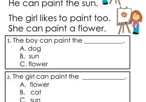 1st Grade Reading Comprehension Worksheets Pdf together with 106 Best Literacy Reading Prehension Images On Pinterest