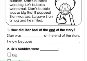 1st Grade Reading Worksheets Pdf and Teaching First Grade Reading Prehension