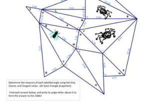 2 8b Angles Of Triangles Worksheet Answers and Angle Tangle Spiderweb solving for Angles with sohcahtoa