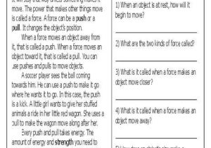 2nd Grade Comprehension Worksheets together with Printable Reading Passages with Questions the Best Worksheets Image