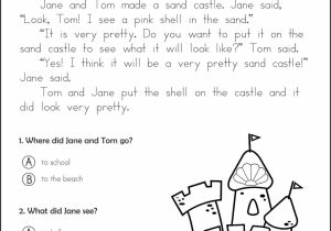 2nd Grade Reading Comprehension Worksheets Pdf Along with Printable Reading Prehension Worksheets for Kindergarten Refrence