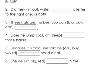 2nd Grade Vocabulary Worksheets together with Dolch High Frequency Word Cloze Activities