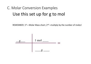3 3 Cycles Of Matter Worksheet Answers and Molar Conversions P8085 Ppt