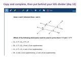 3.3 Proving Lines Parallel Worksheet Answers Along with Proving Lines Parallel Objective Swbat Determine if Two Lines are