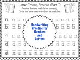 3rd Grade Handwriting Worksheets Also Number Names Worksheets Nursery Worksheets Printables Free
