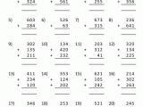 3rd Grade Math Worksheets Multiplication Pdf or Third Grade Addition Worksheet Math Worksheets Free 3rd Prin