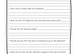 3rd Grade Reading Comprehension Worksheets Multiple Choice Pdf or Sunset Of the Sabertooth A Guided Reading Activity Lesson