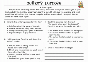 4th Grade Main Idea Worksheets Multiple Choice and Free Main Idea Worksheets for 4th Grade